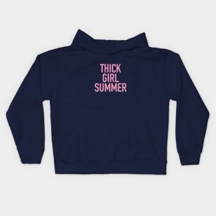 Thick Girl Summer - Celebrate Your Curves Kids Hoodie